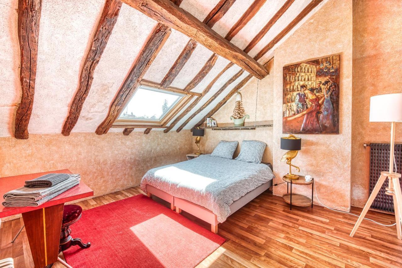 Apartamento Sous Les Toits Vue Loire Bouchemaine Exterior foto