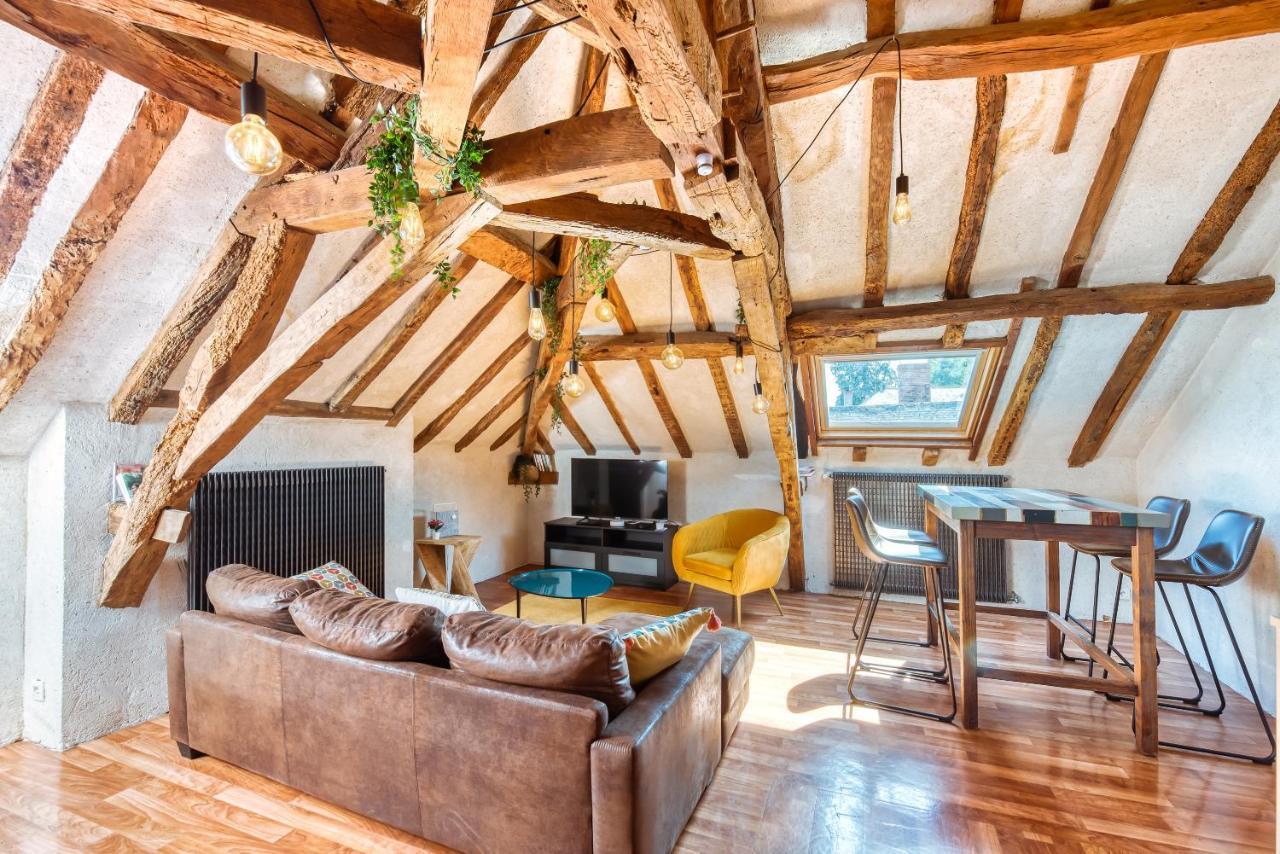 Apartamento Sous Les Toits Vue Loire Bouchemaine Exterior foto